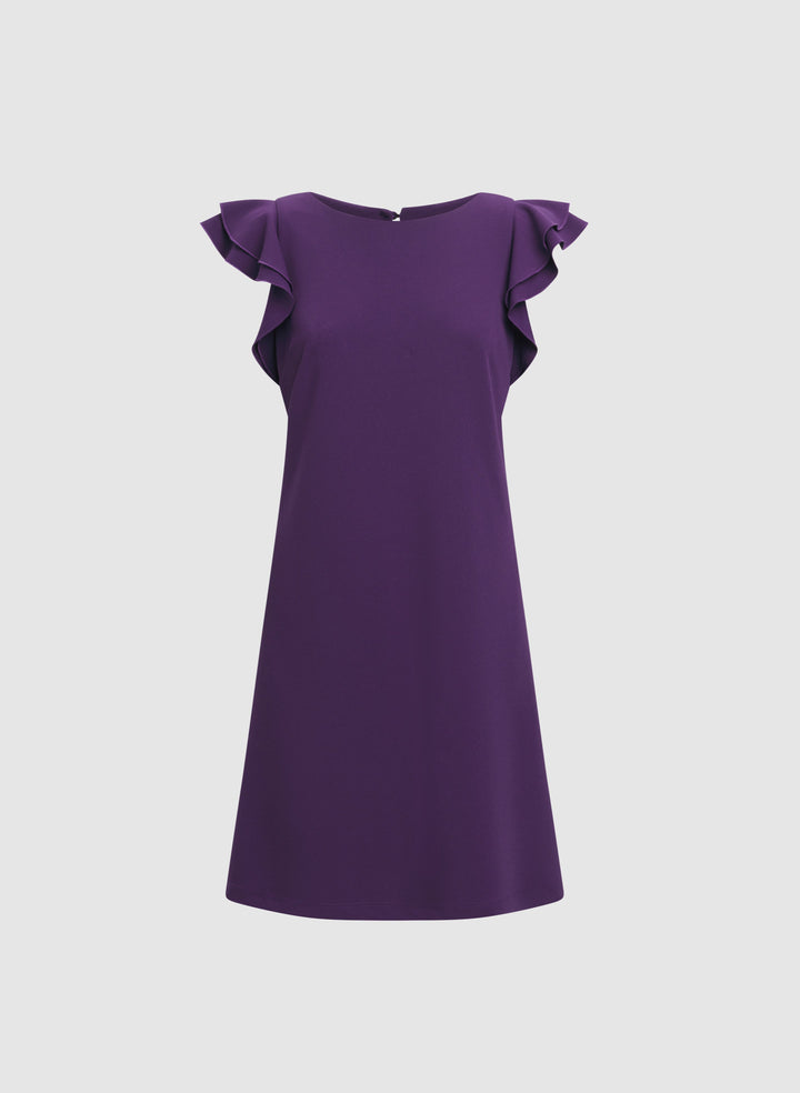 Ruffle Sleeve Dress