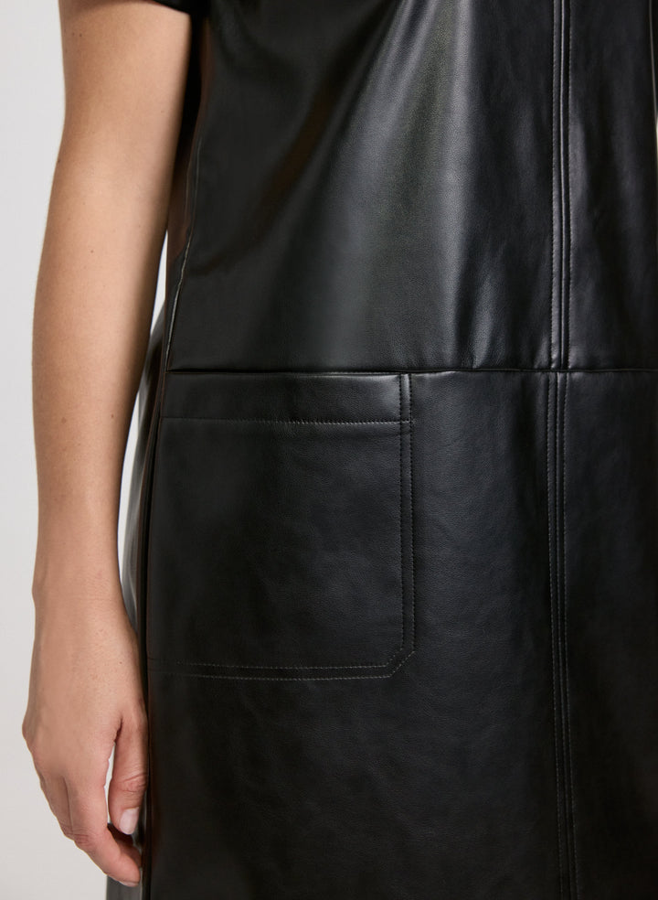 Vegan Leather Dress