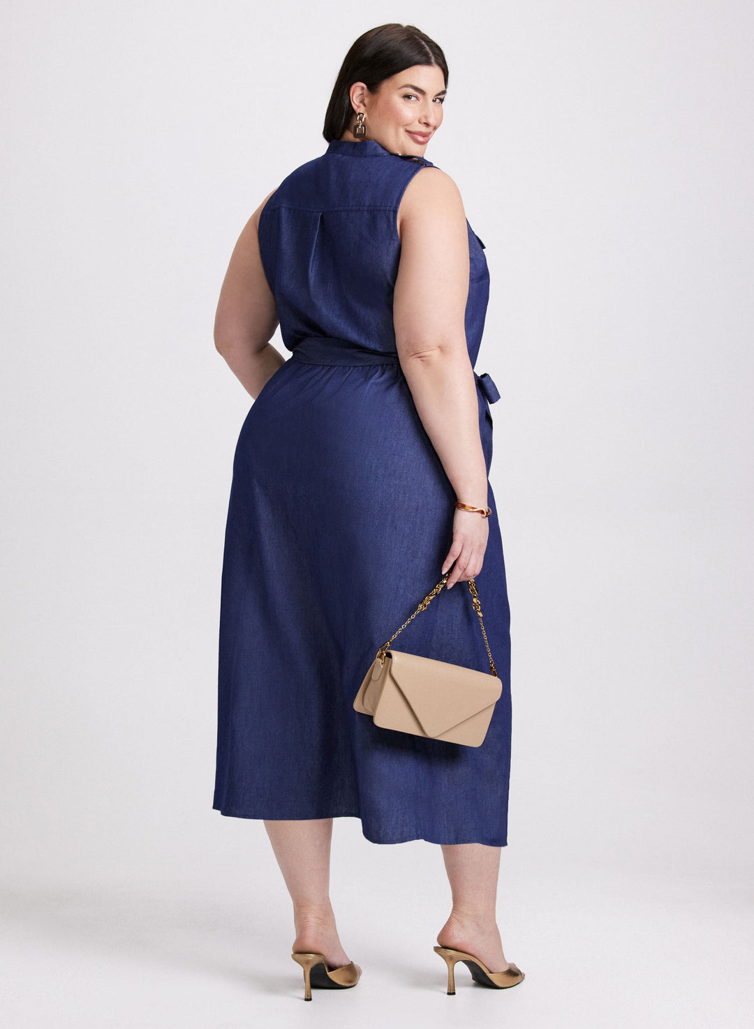 Denim Maxi Dress