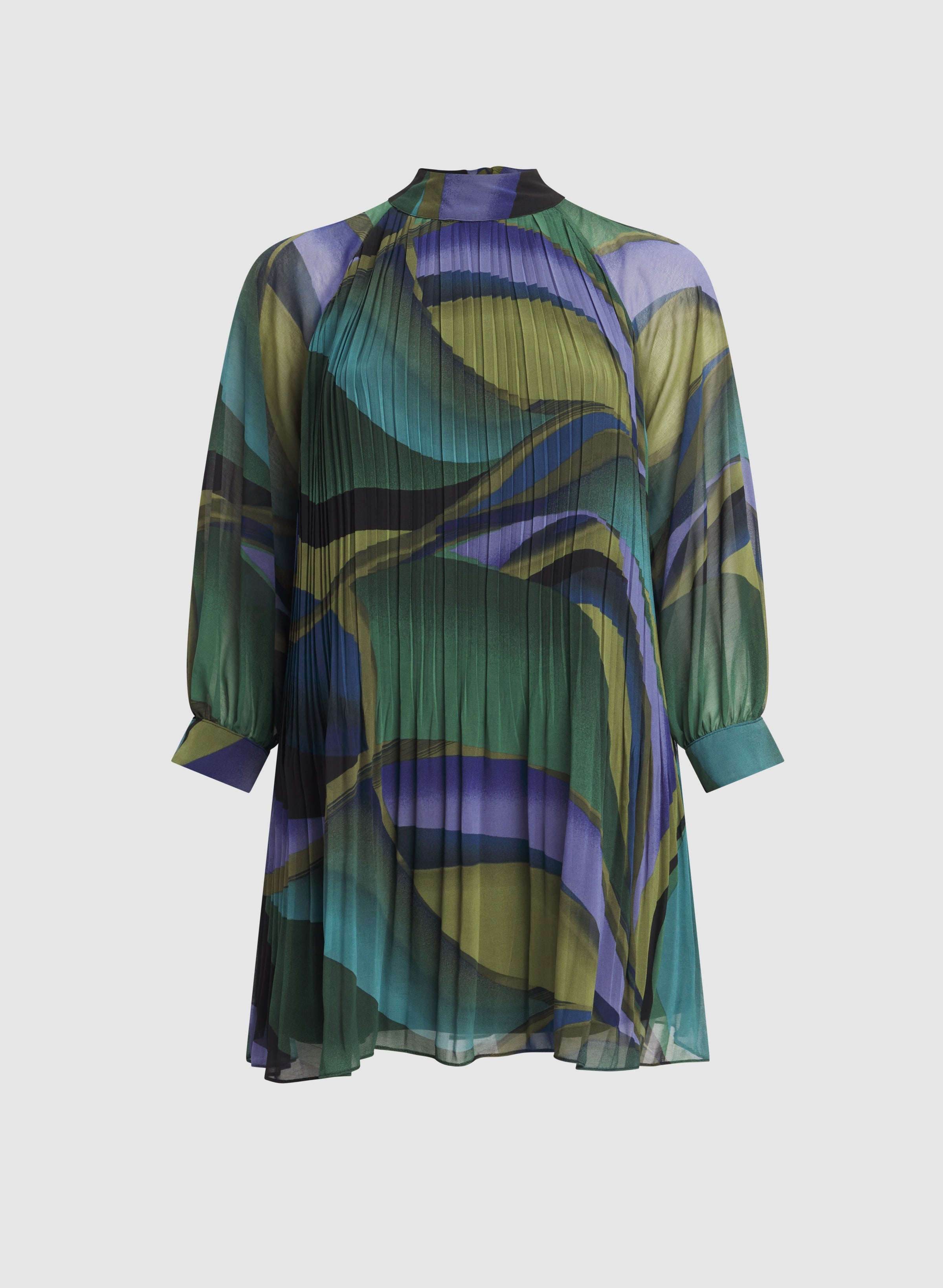 Swirl Chiffon Dress