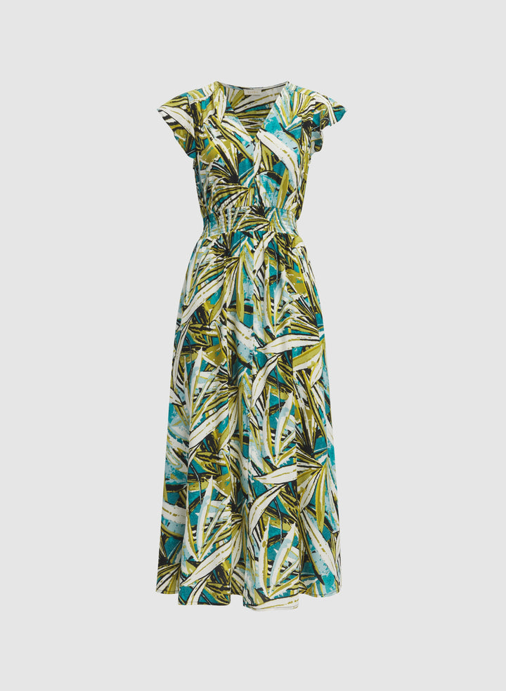 Tropical Maxi Dress