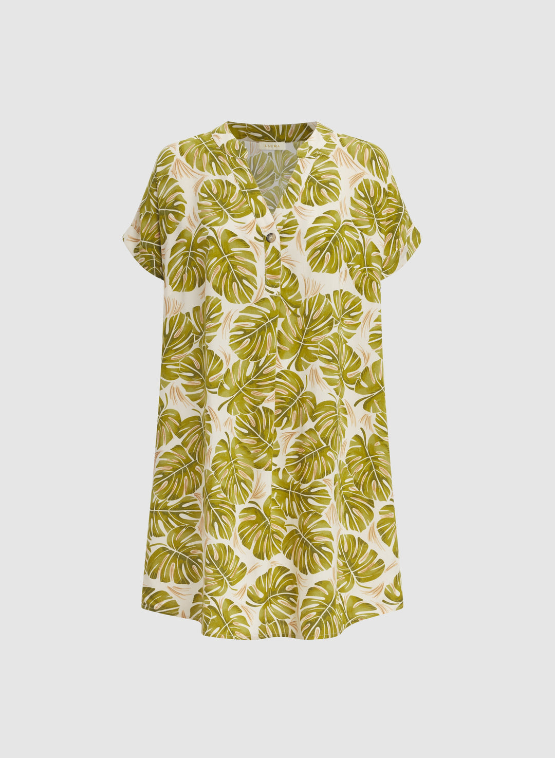 Palm Leaf Dress