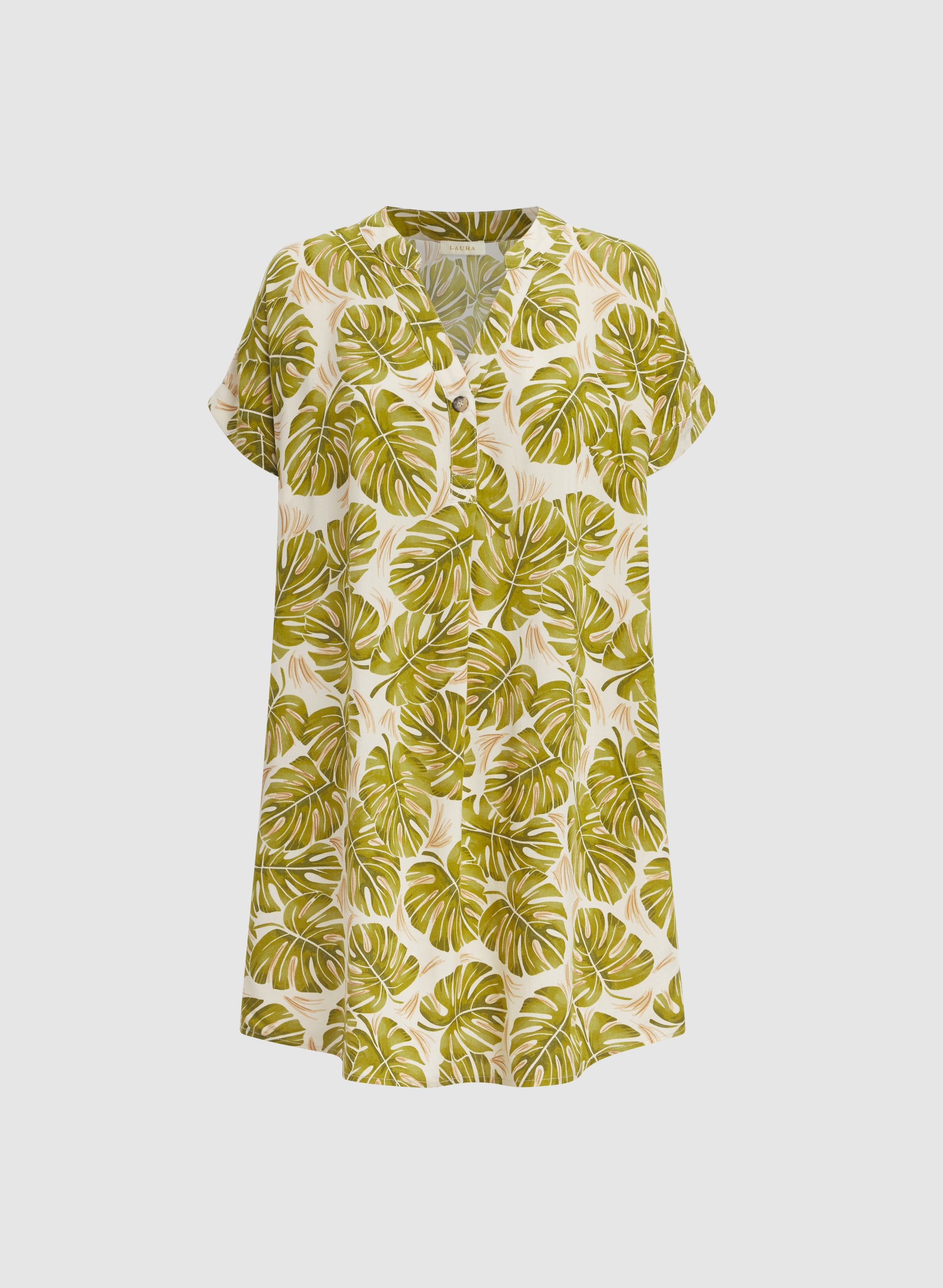 Palm Leaf Dress