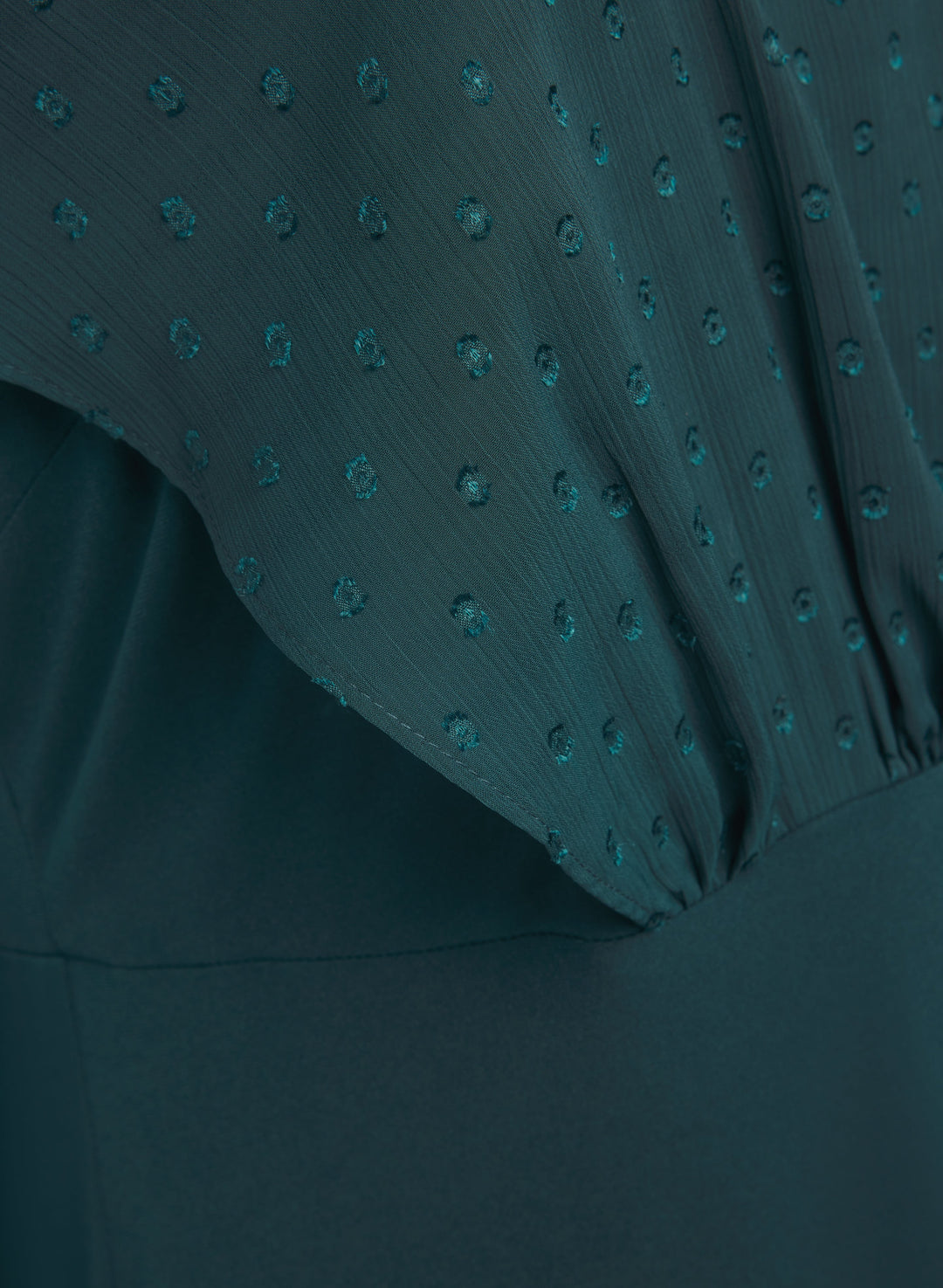 French Knot Embroidered Dress