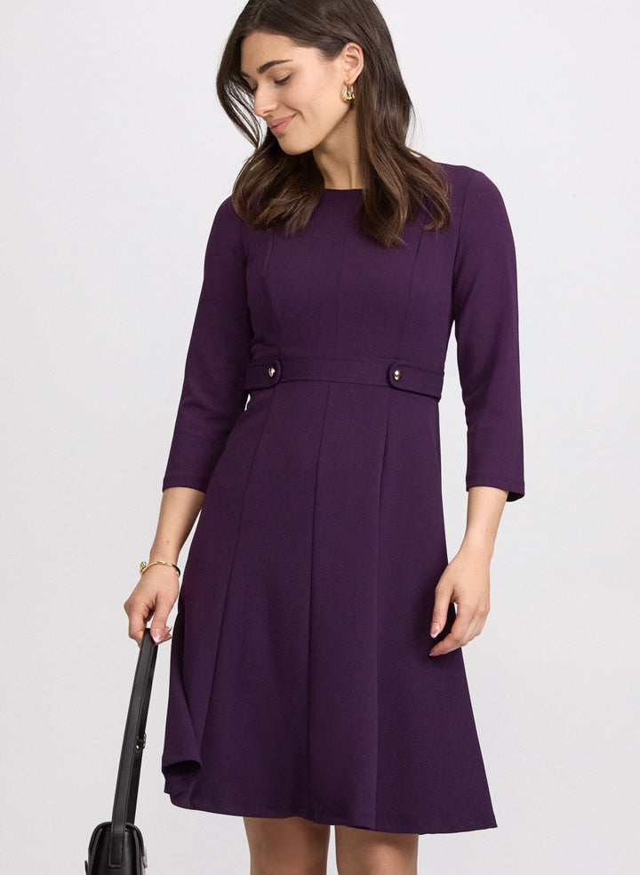 Fit & Flare Midi Dress