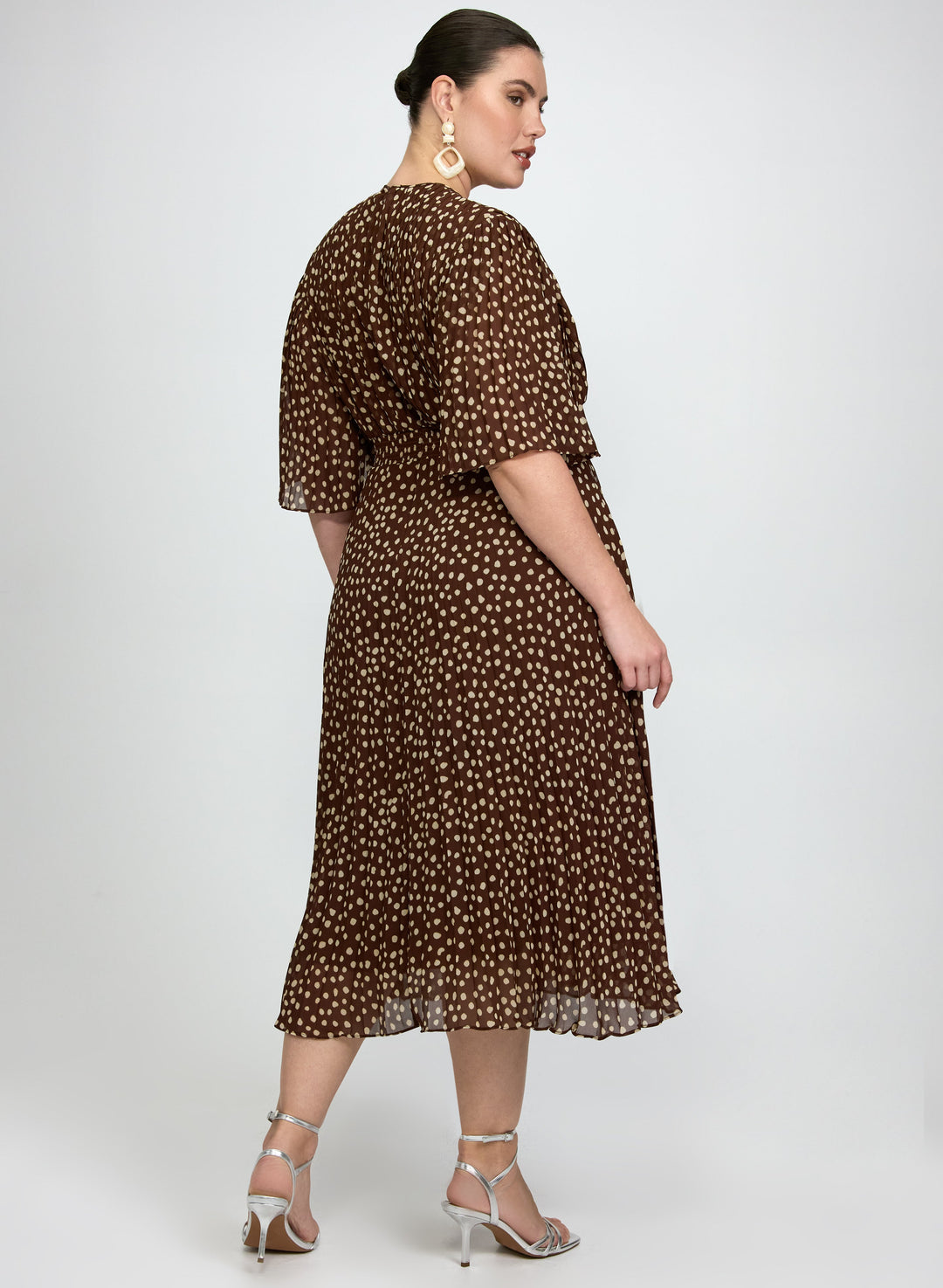 Polka Dot Midi Dress
