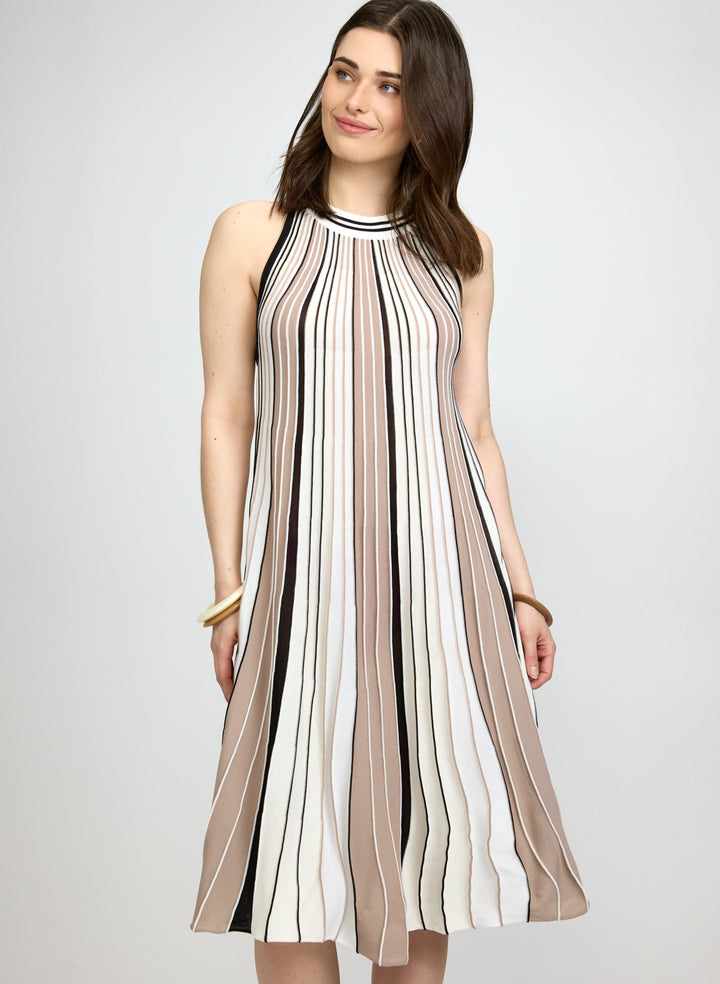 Stripe Print Dress