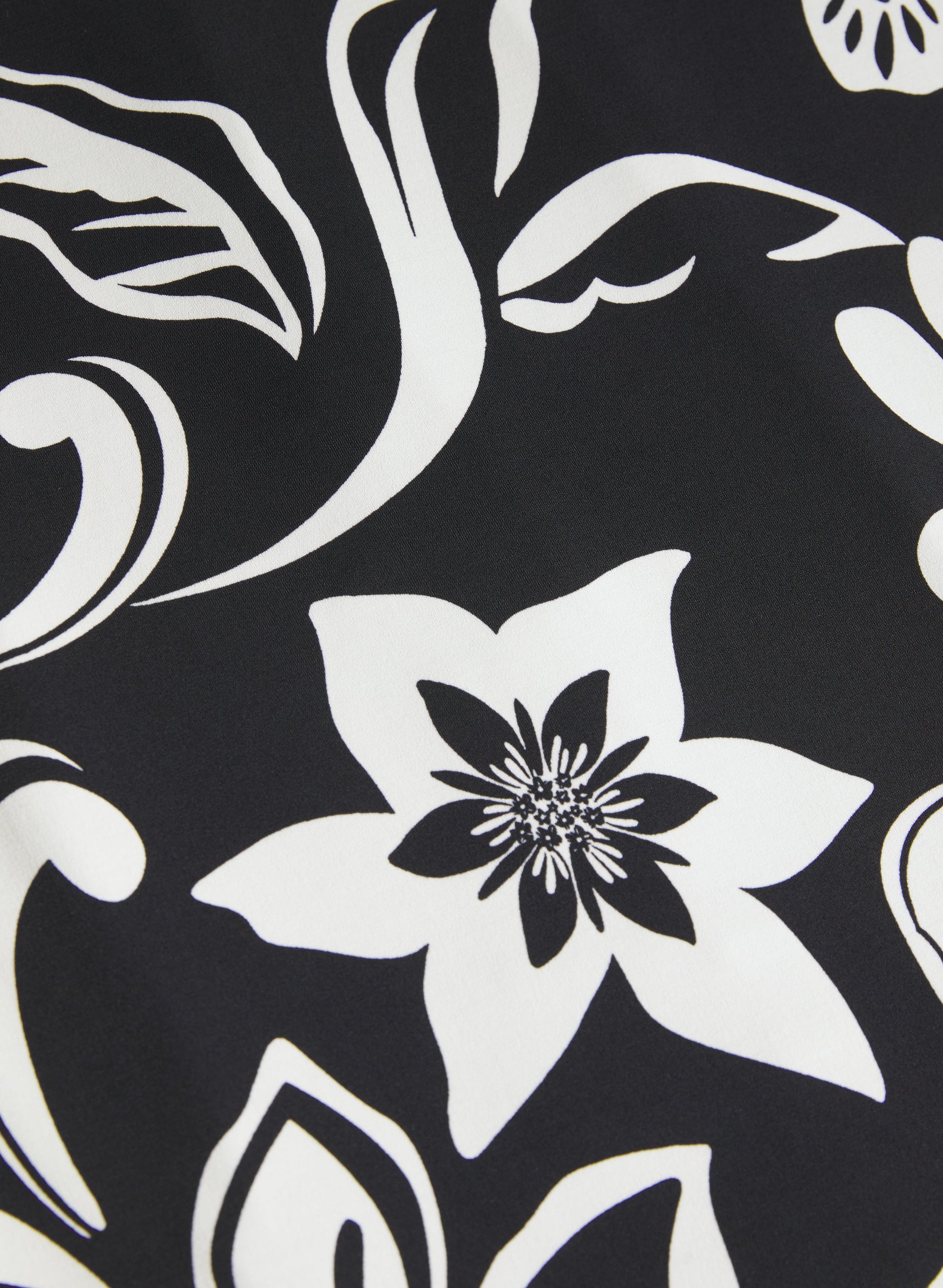 Graphic Floral Dress