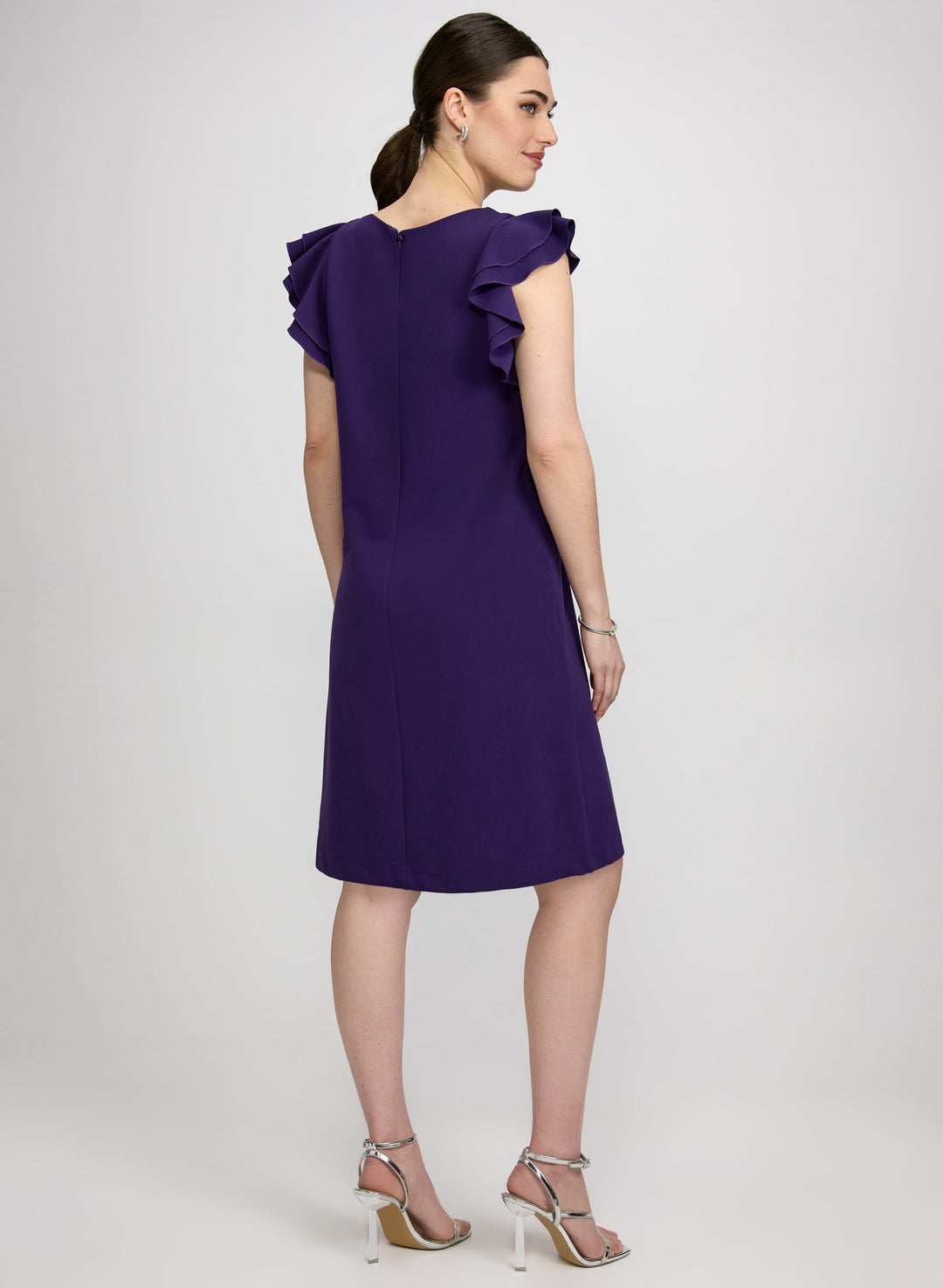 Ruffle Sleeve Dress