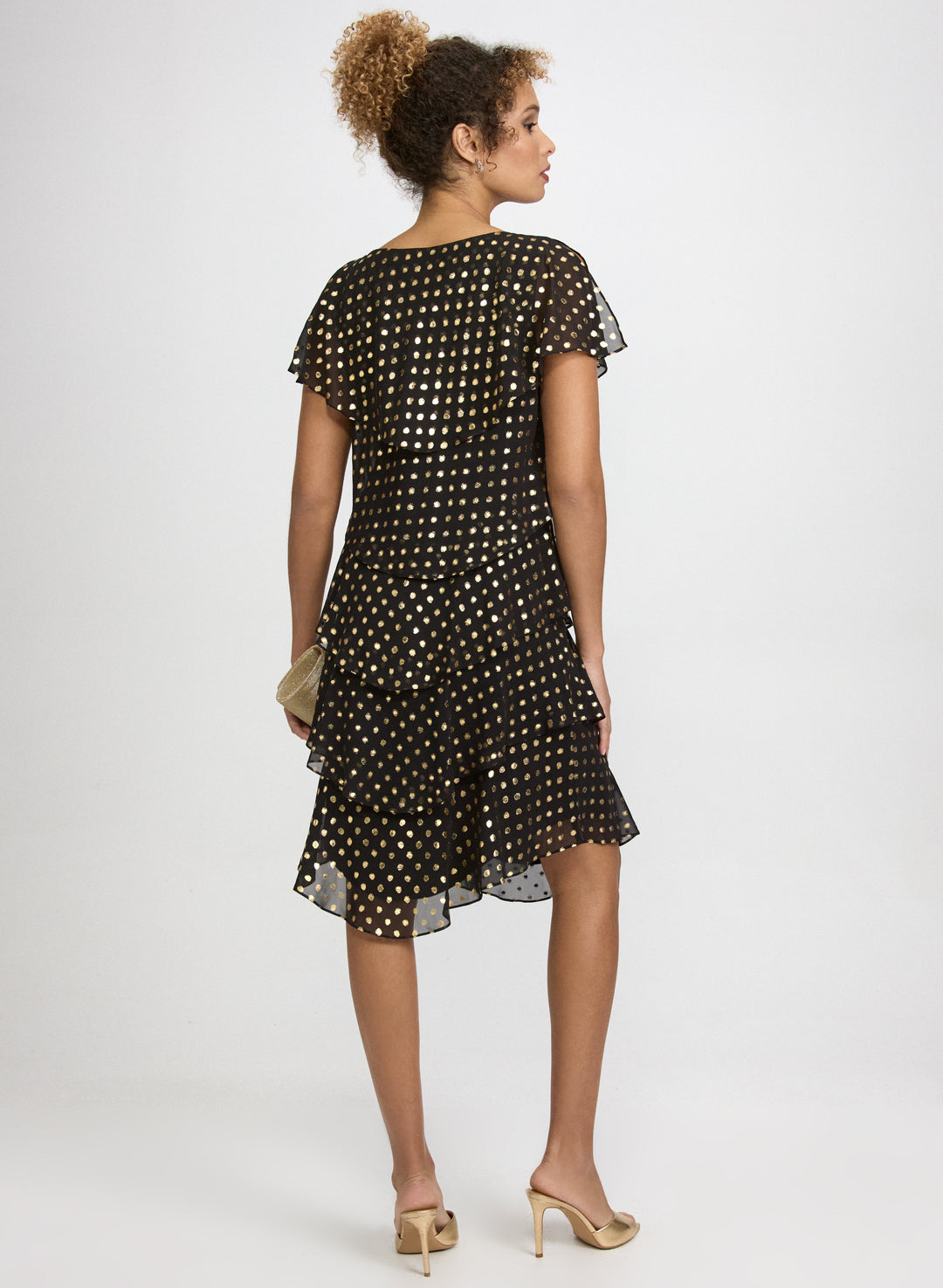Polka Dot Tiered Dress