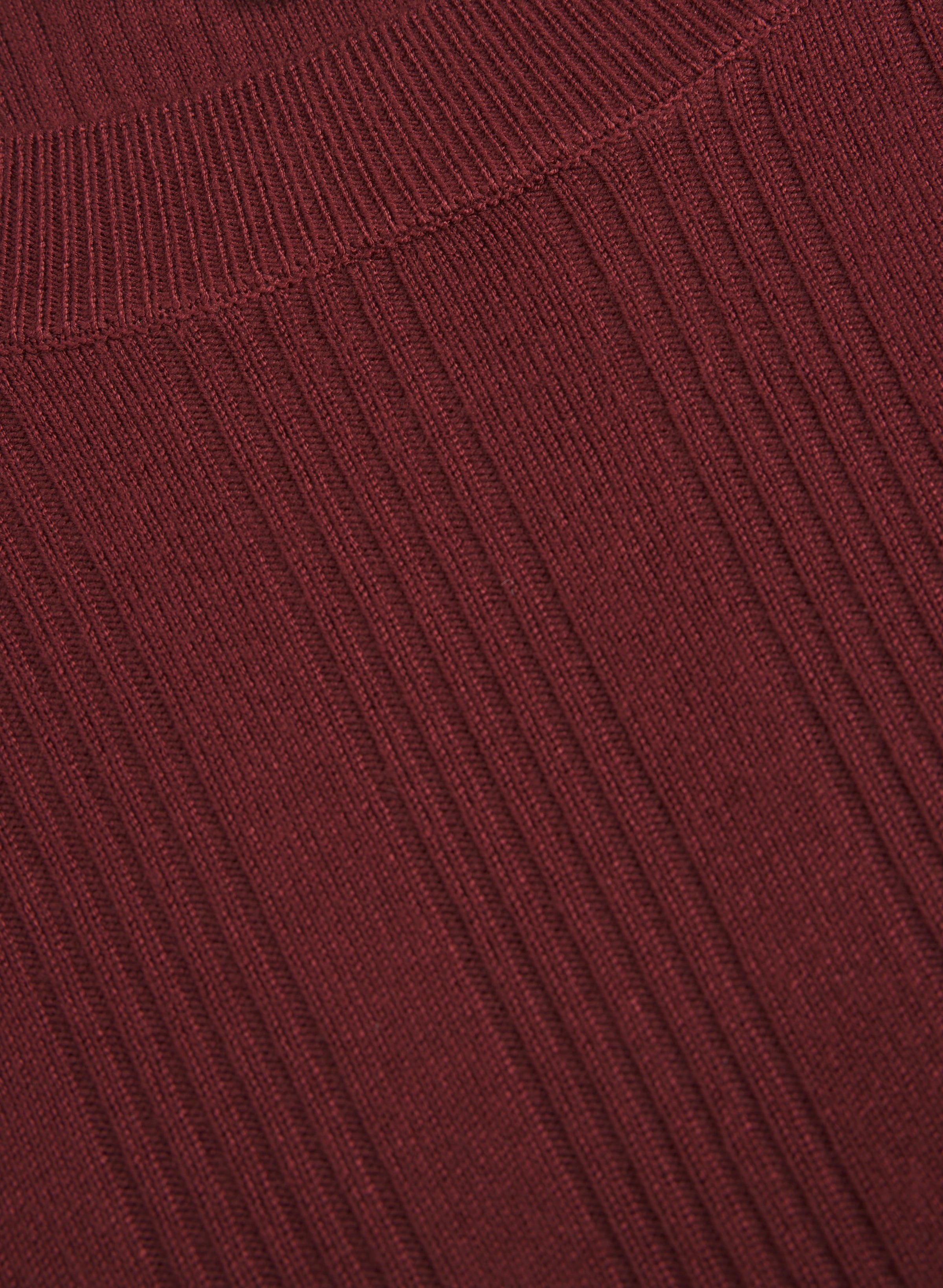 Pleated Knit Dress