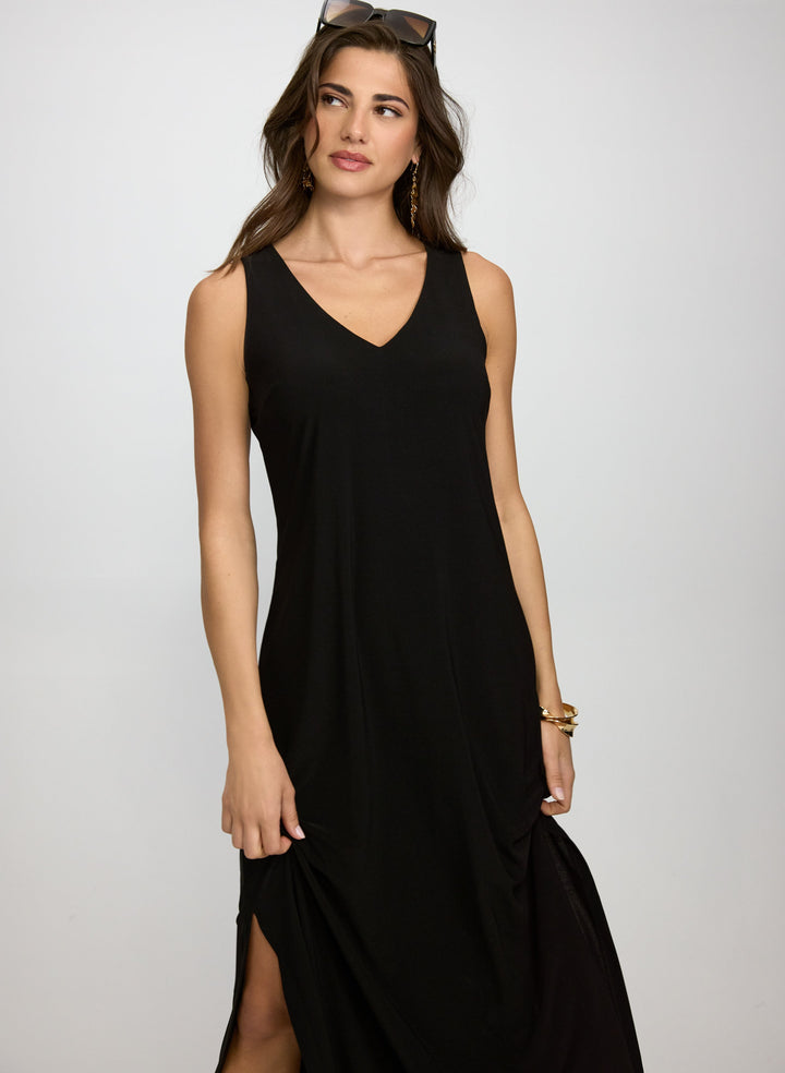 Sleeveless Jersey Maxi Dress