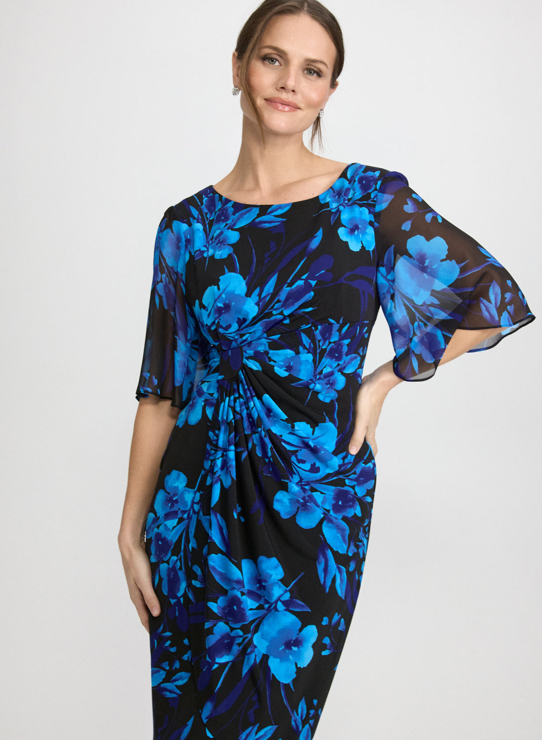 Floral Chiffon Dress