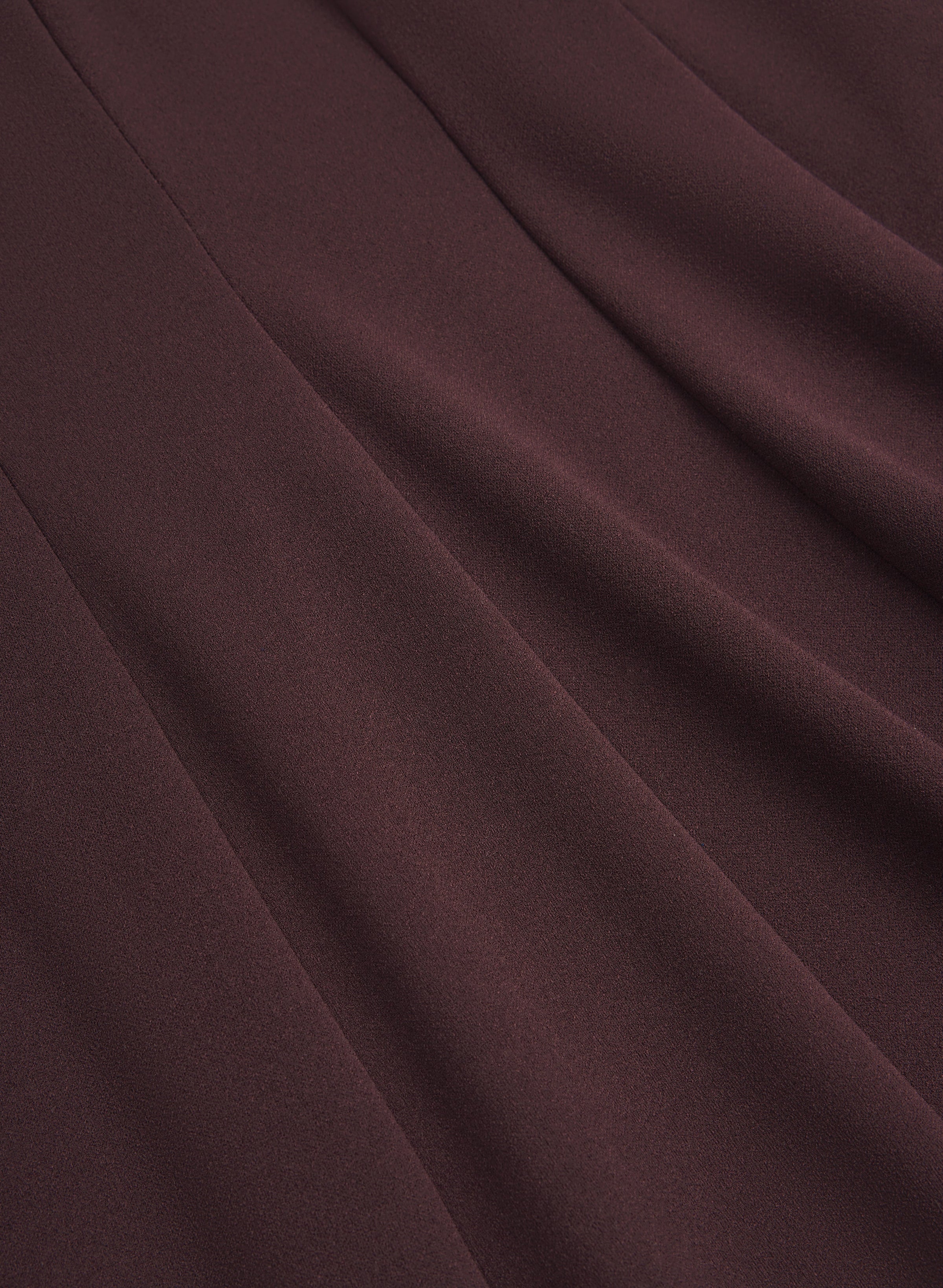 Crepe Fit and Flare Dress