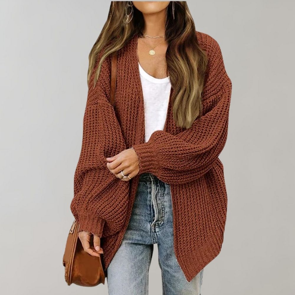 Cardigan Women Chunky Open Front | Oversized Knit