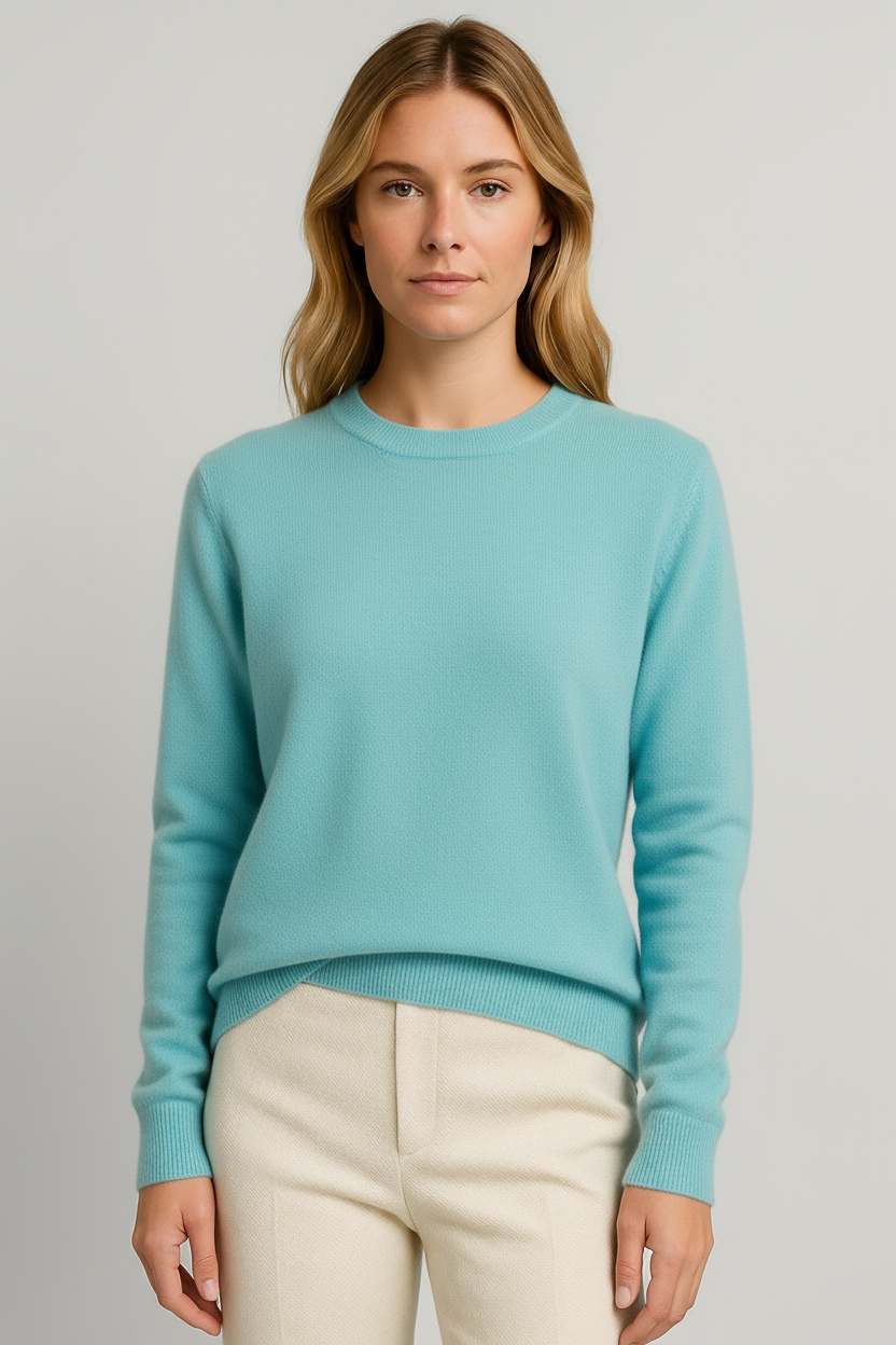 Tilda | Women Classic Crew Neck Knit Sweater