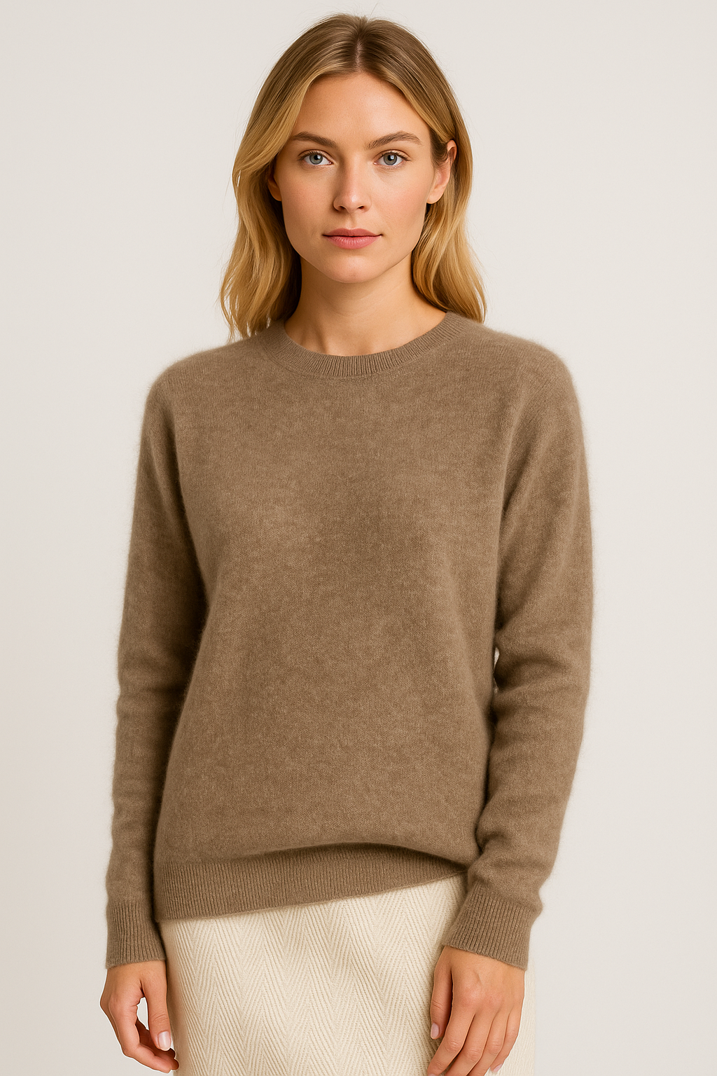 Tilda | Women Classic Crew Neck Knit Sweater