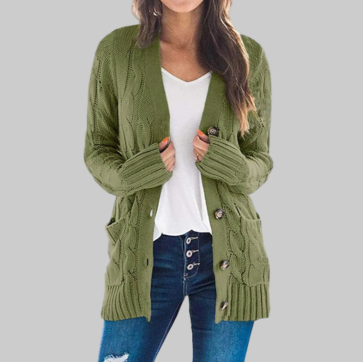 Romy – Button Down Knit Cardigan