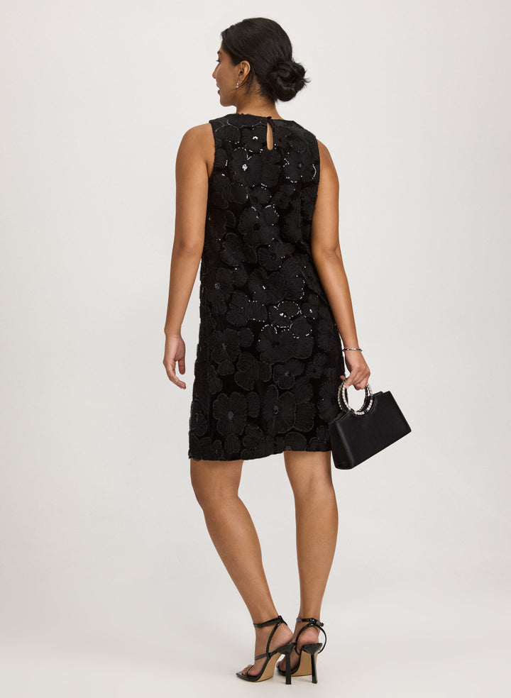 Floral Sequin Dress