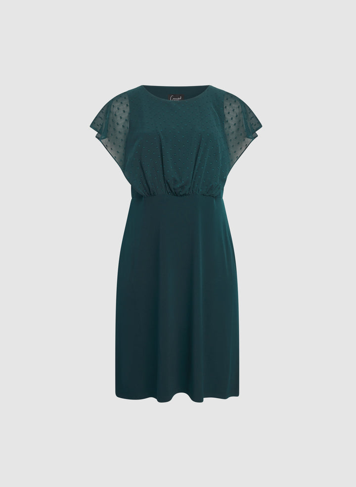 French Knot Embroidered Dress
