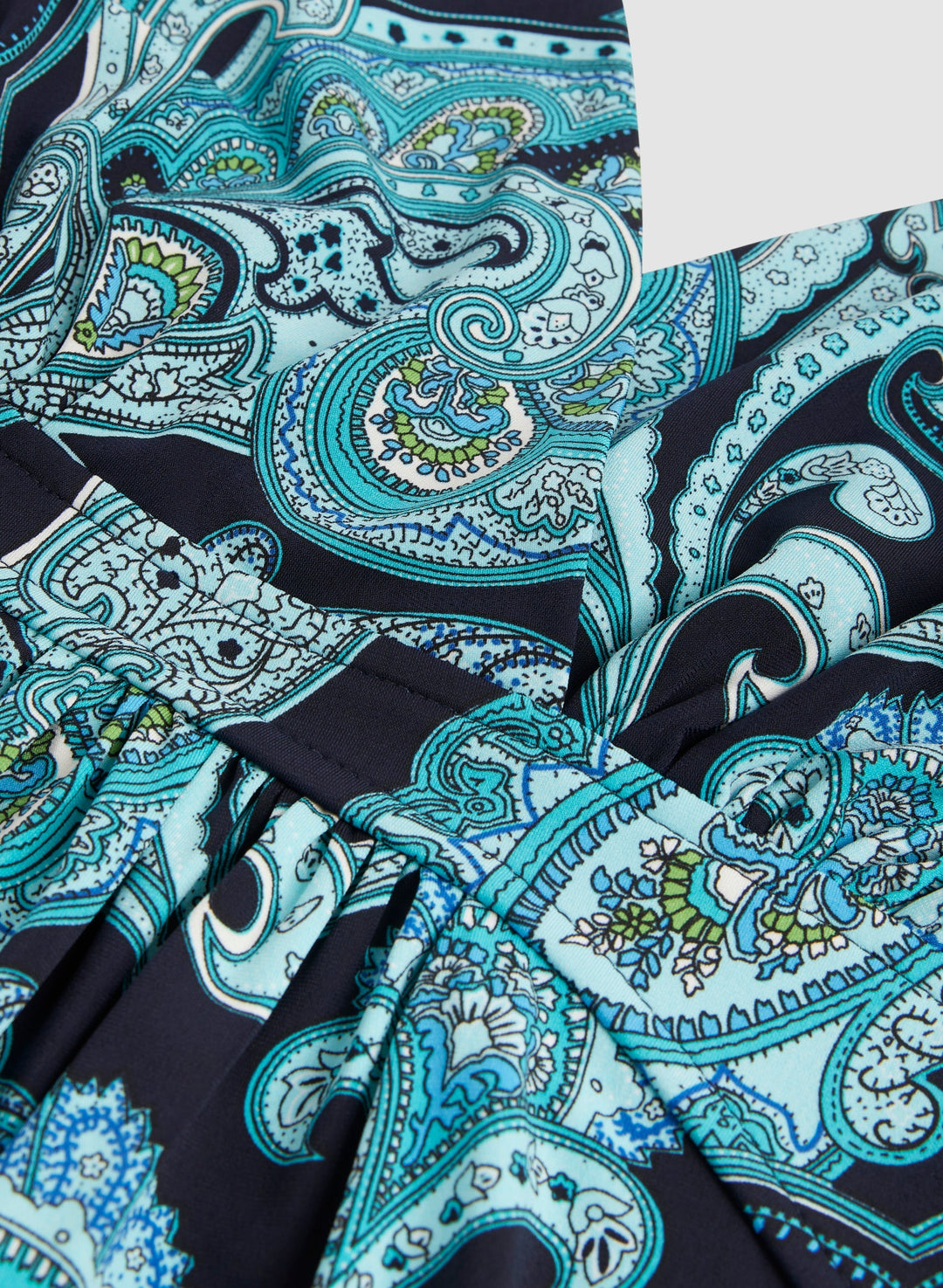 Paisley Print Maxi Dress
