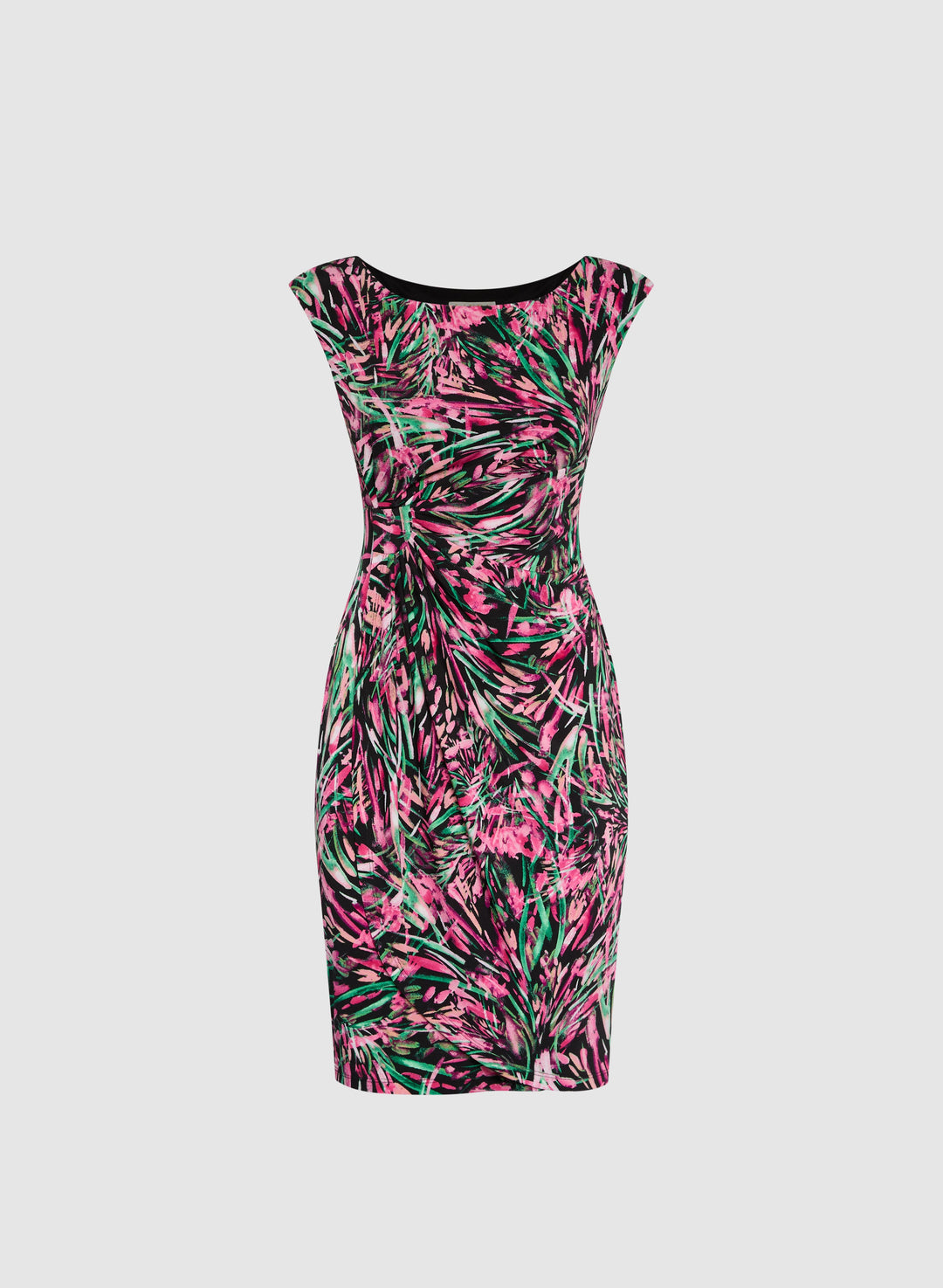 Abstract Draped Dress
