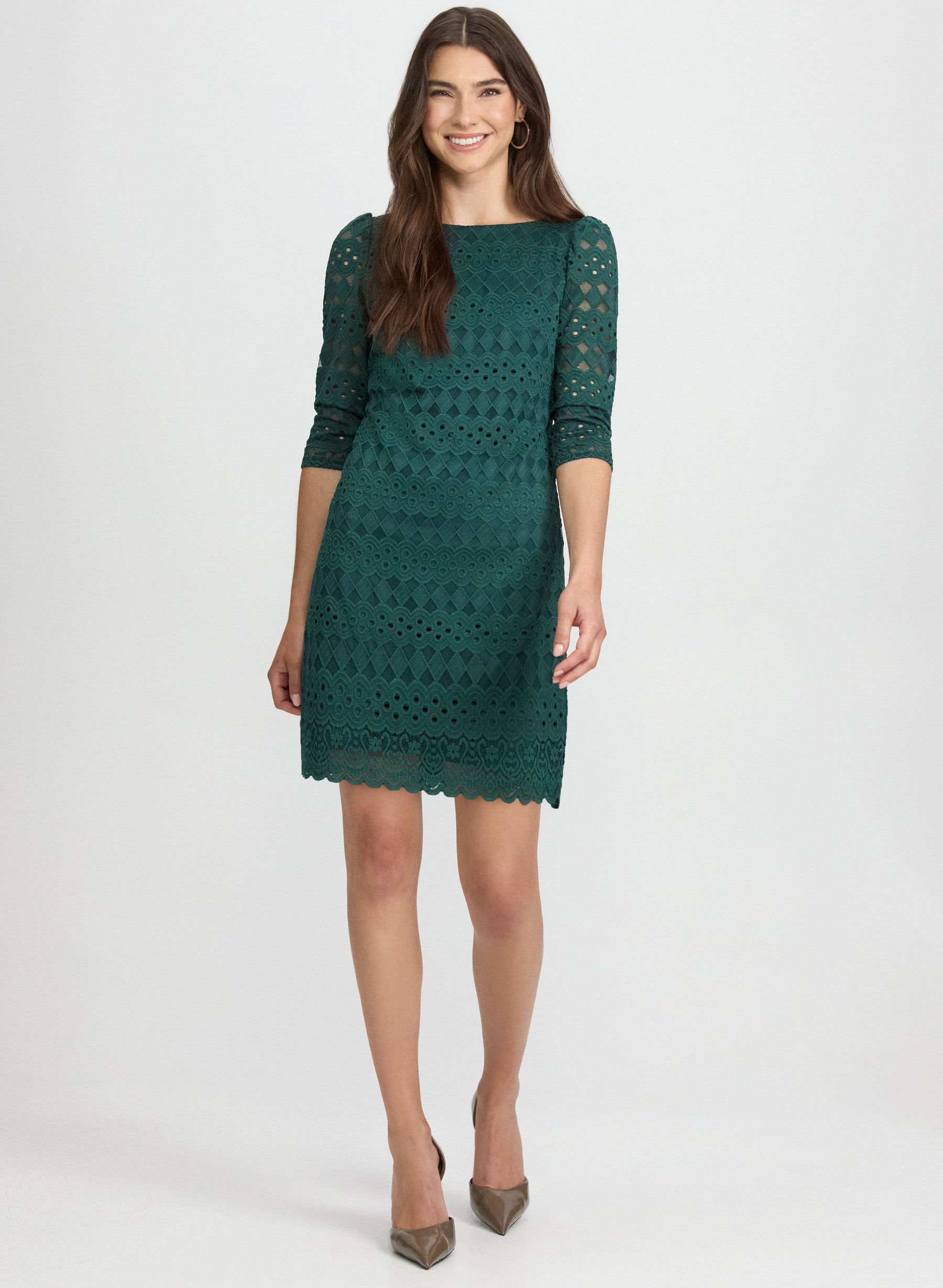Fitted Lace Dress