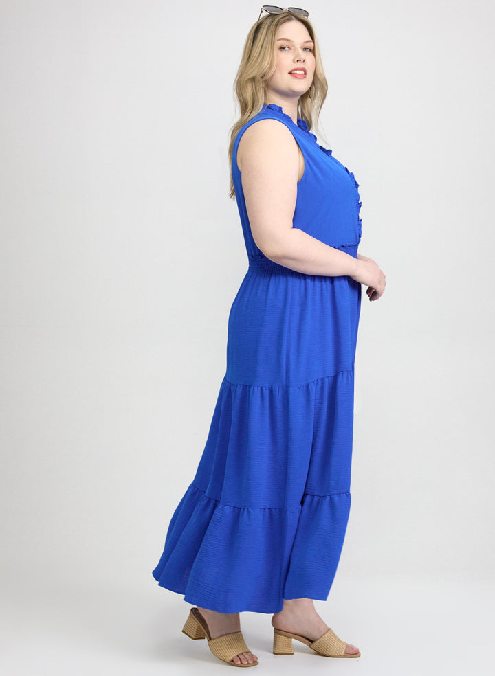 Frilled Trim Dress
