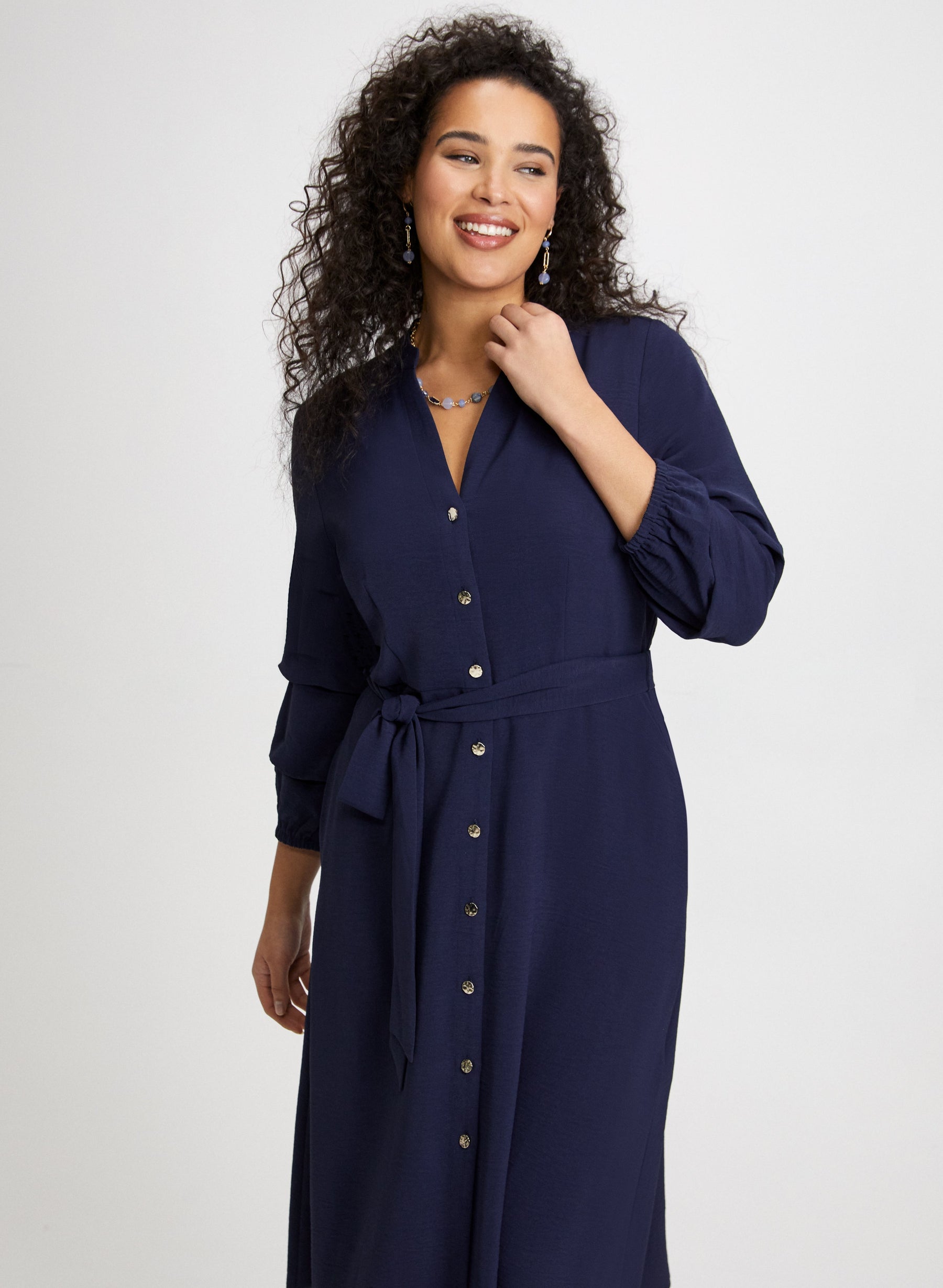 Button-Down Dress