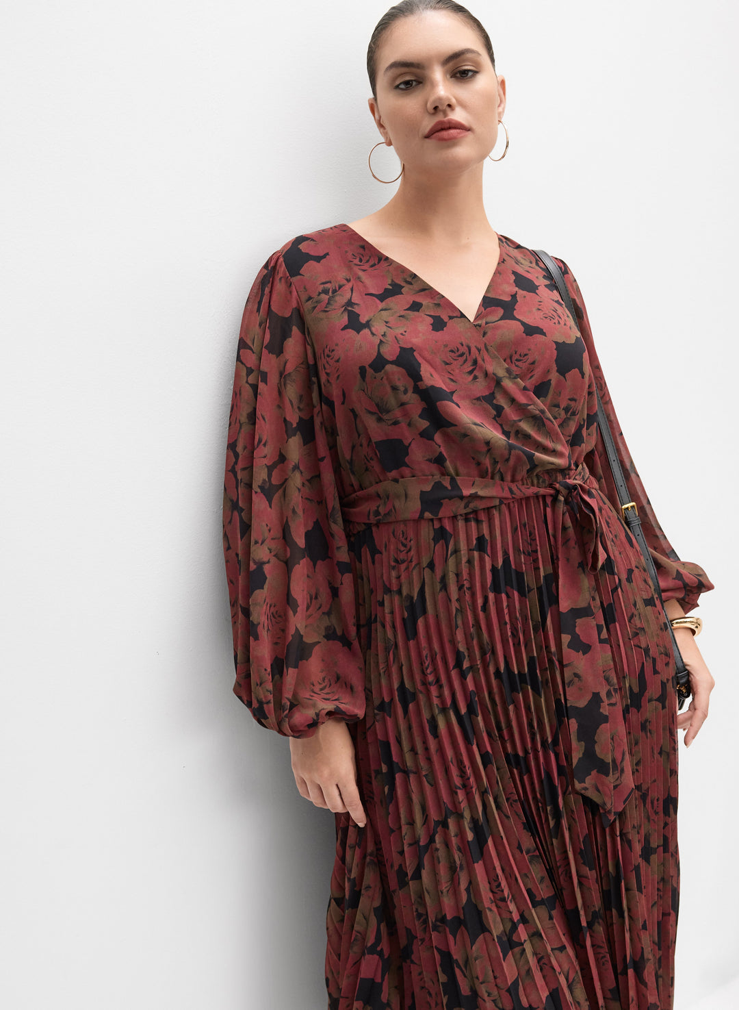 Melanie Lyne - Rose Chiffon Dress
