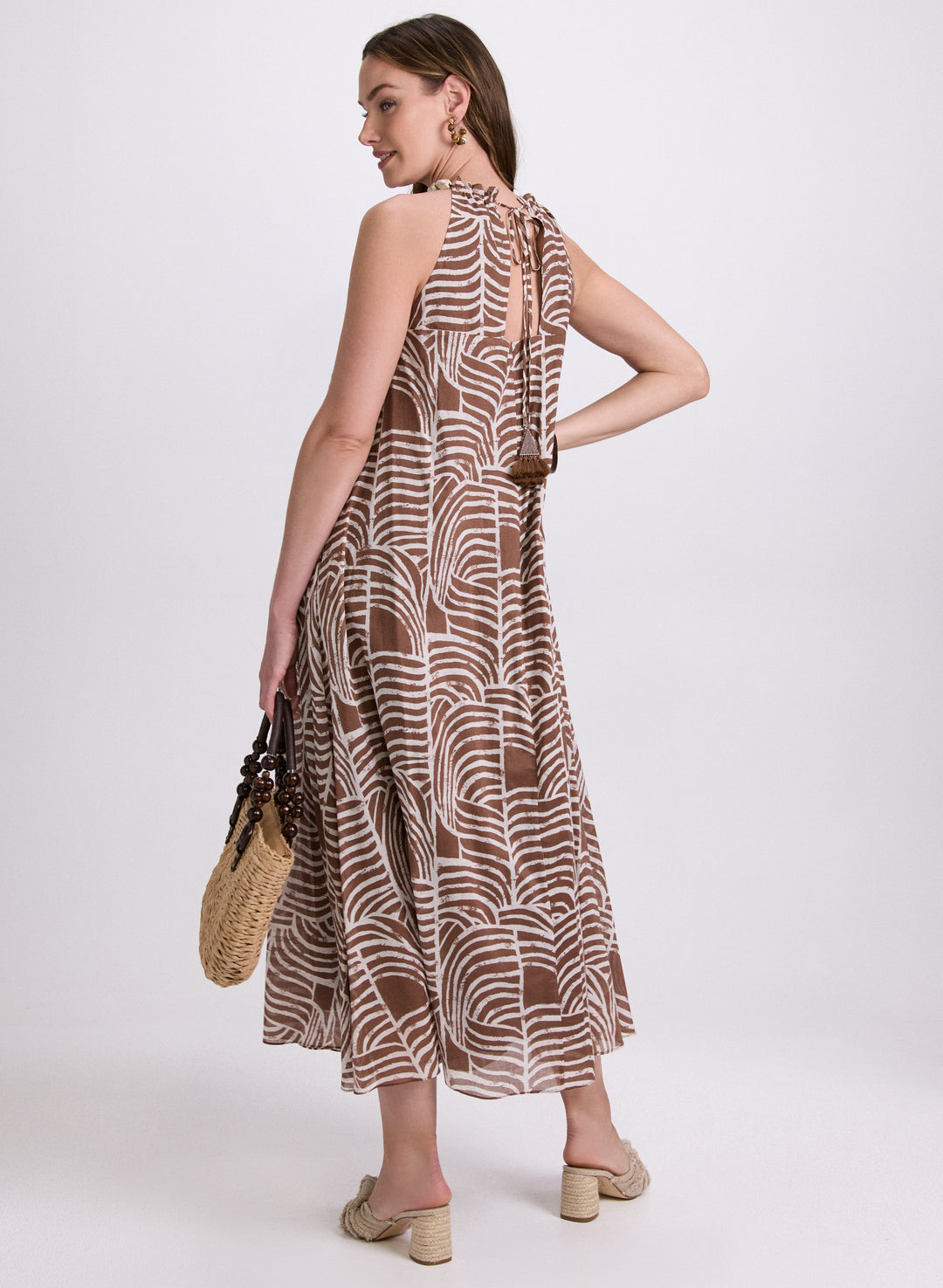 Halter Neck Maxi Dress