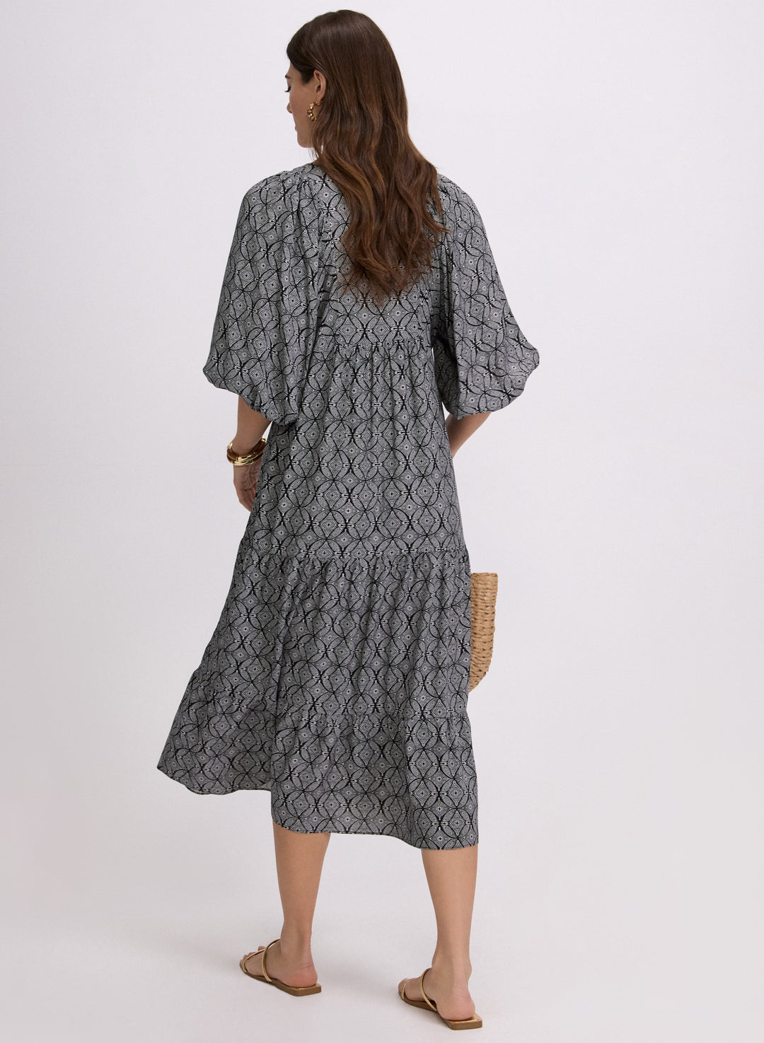 Geometric Prairie Dress