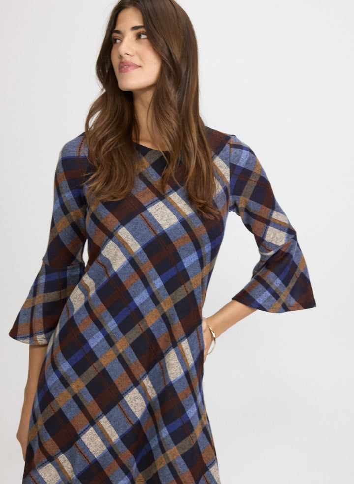 Plaid Sweater Dress