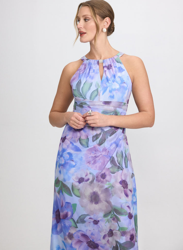 Floral Halter Dress