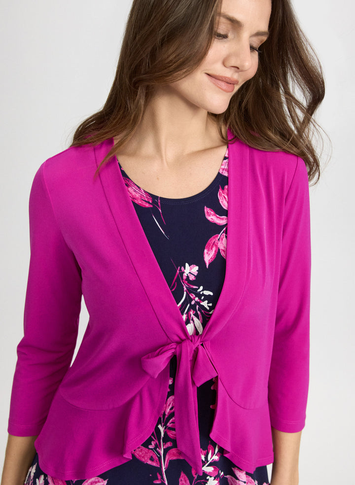 Floral Dress & Sweater Set