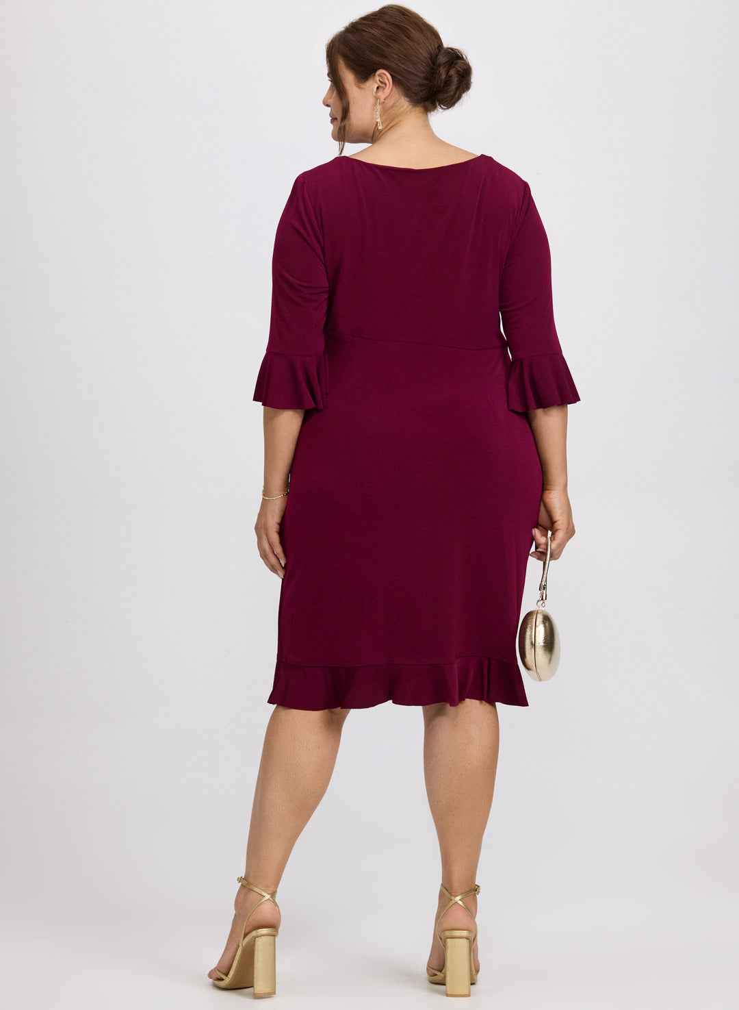 Ruffled Hem Dress