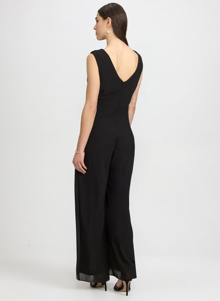 Crepe & Chiffon Jumpsuit