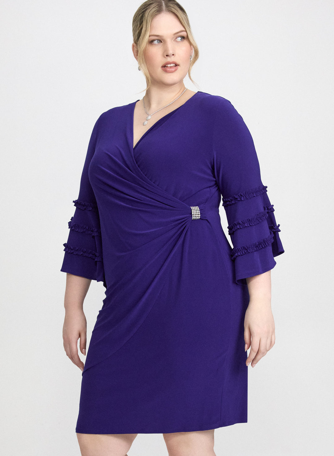 Wrap Jersey Dress