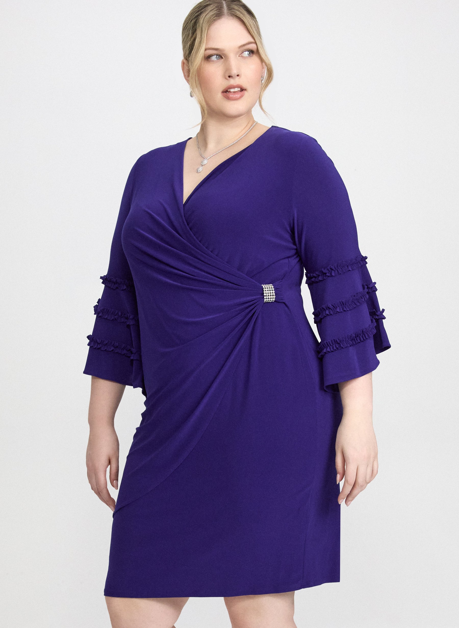 Wrap Jersey Dress