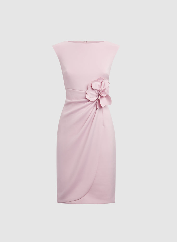 3D Floral Detail Dress