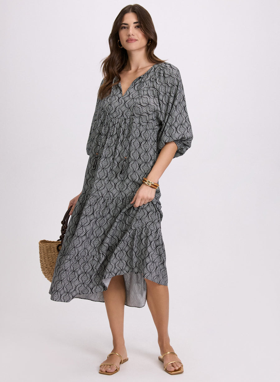 Geometric Prairie Dress