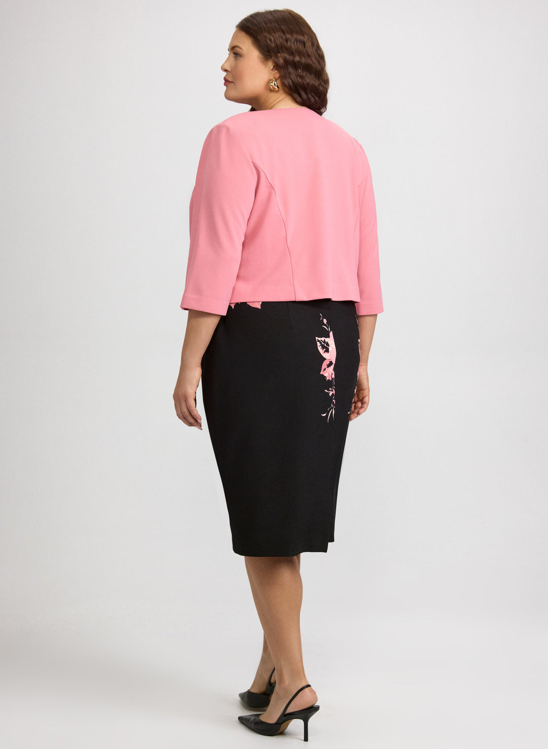 Bolero & Floral Dress Set