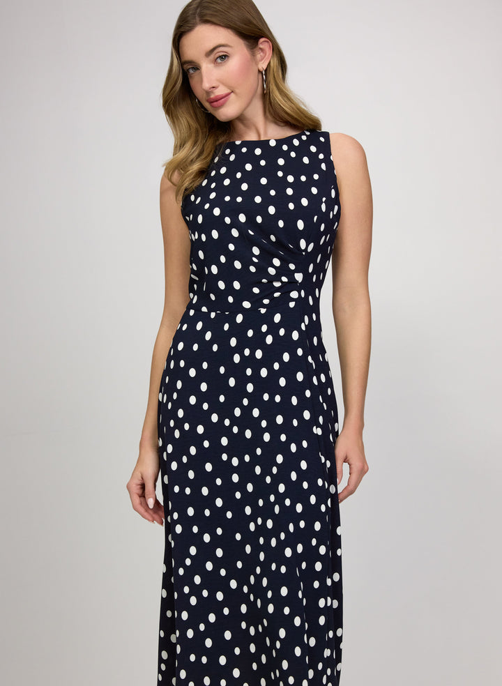 Polka Dot Midi Dress