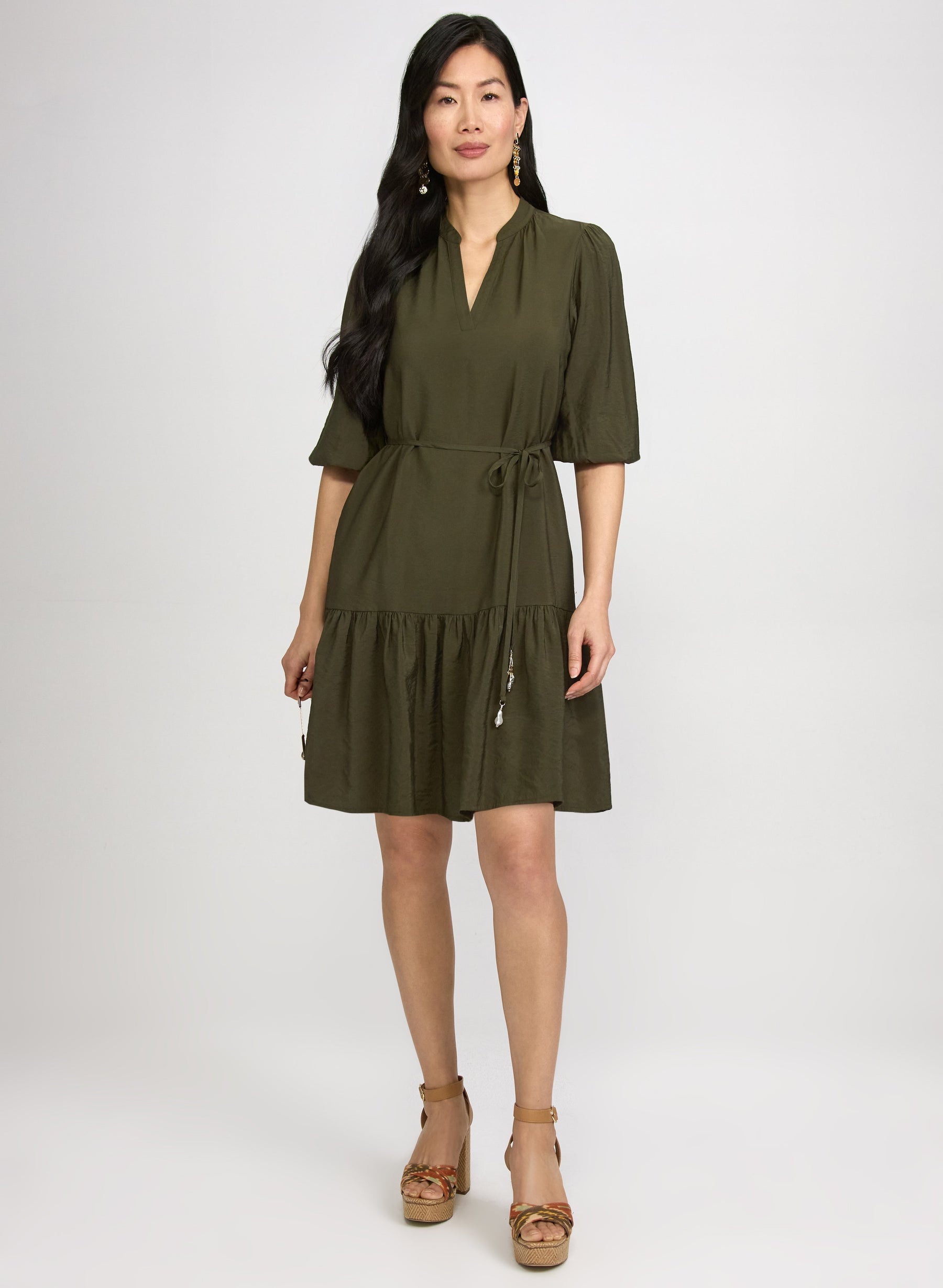 Self-Tie Dress
