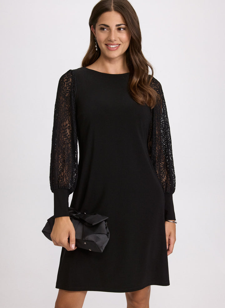 Lace Sleeve Dress