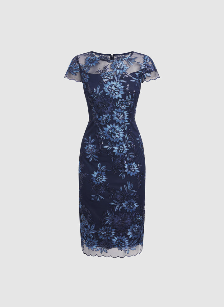 Floral Embroidered Dress