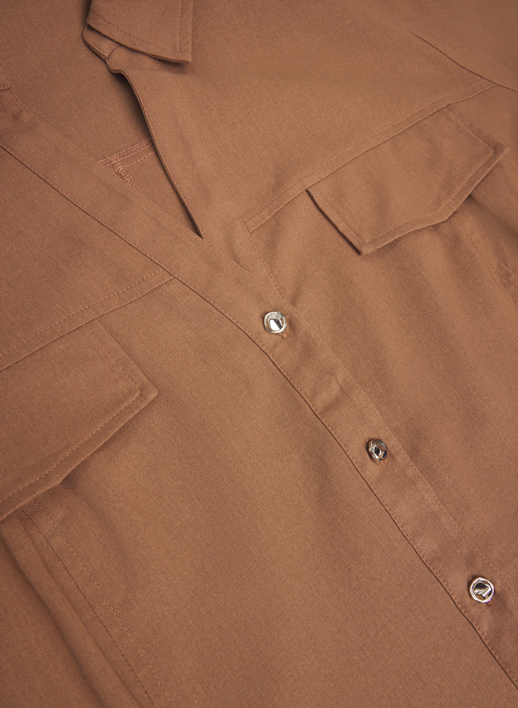 Button-Down Midi Dress