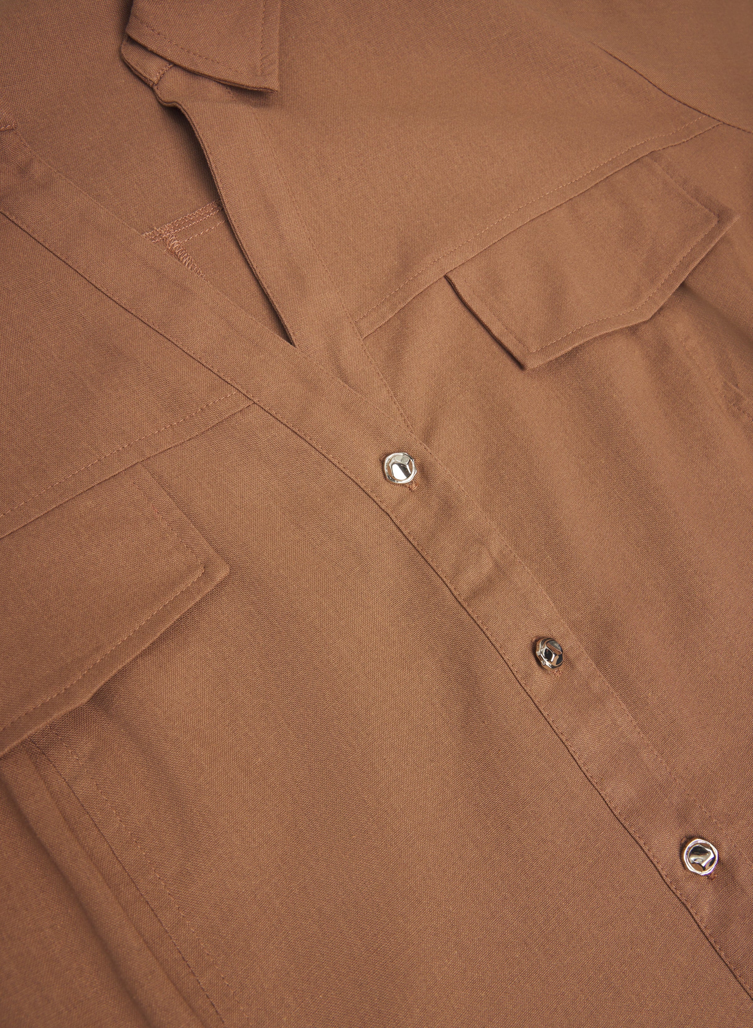 Button-Down Midi Dress