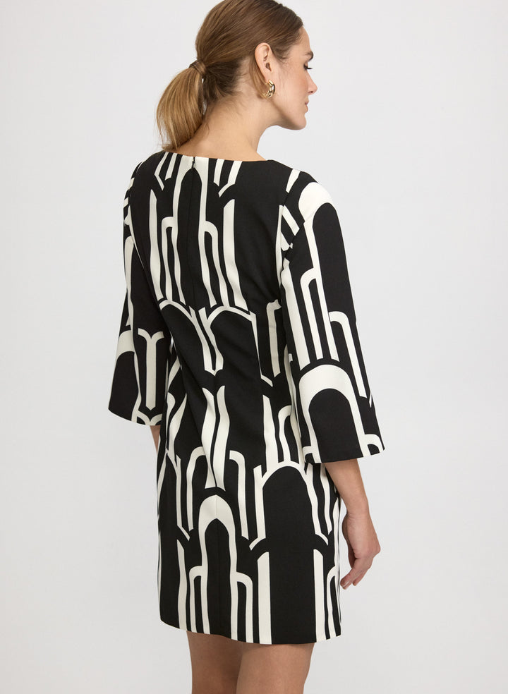 Geometric Print Dress