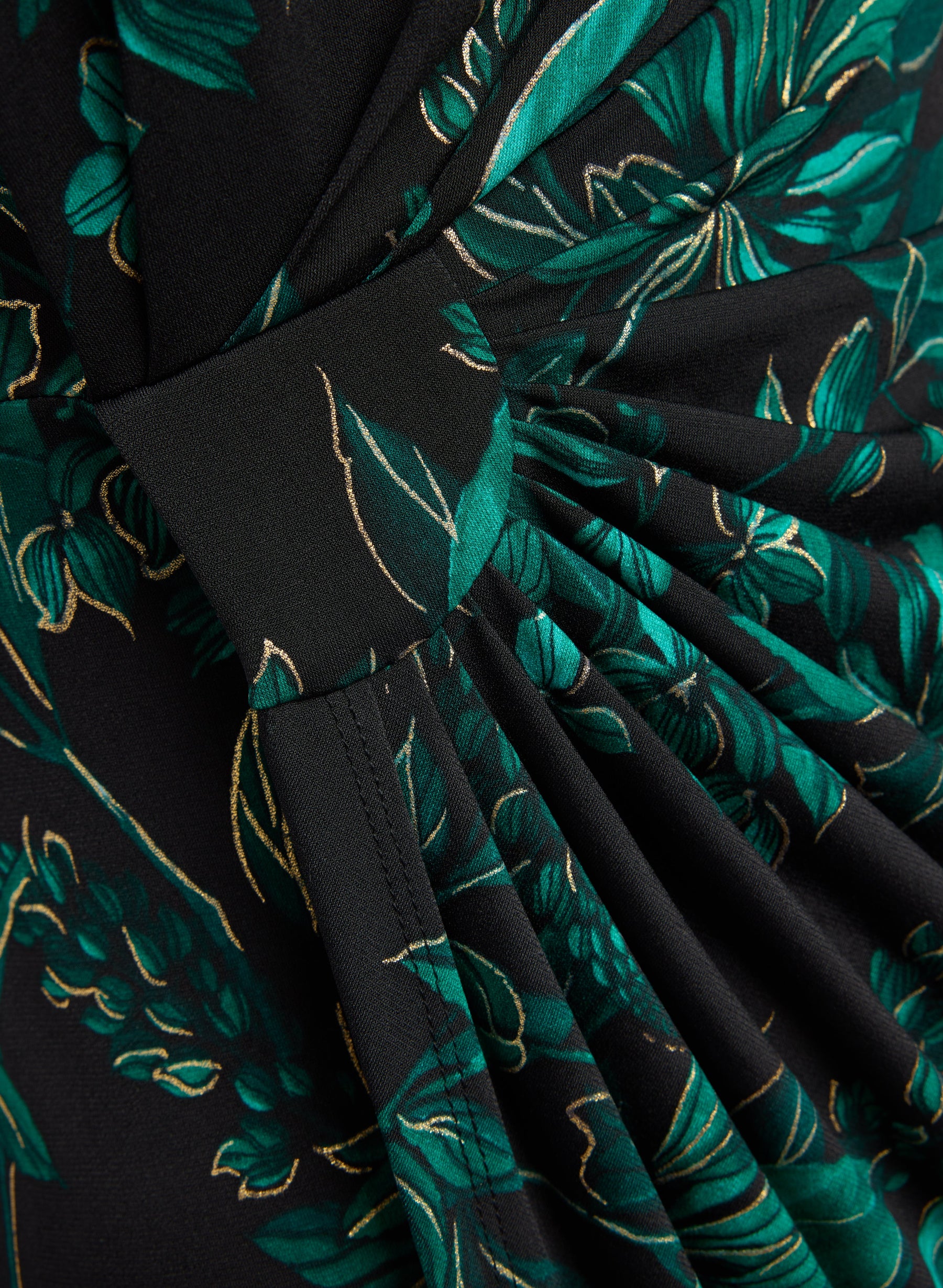 Leaf Print Dress